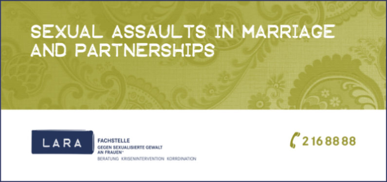 Sexual assaults in marriage and partnership